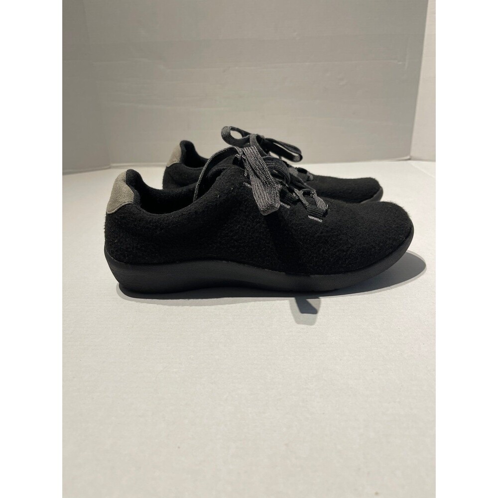Earth Origins Loretta Black Fabric Shoes Size 7.5
